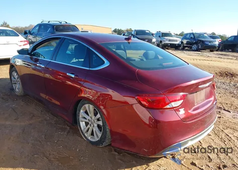 2016 Chrysler 200 Limited from USA, damaged, VIN 1C3CCCAB2GN156502
